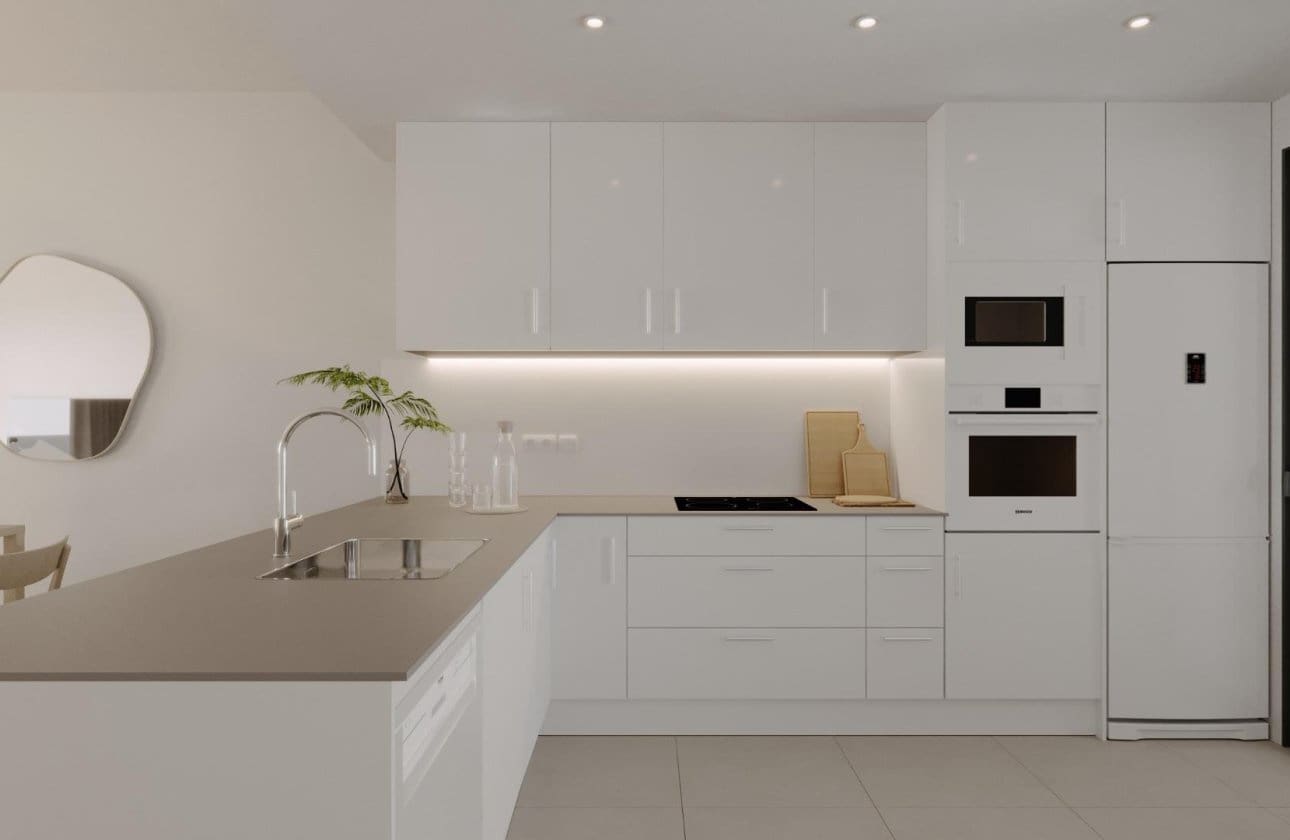 2 makuuhuone Huoneisto myytävänä paikassa La Nucia mukana uima-altaan - 349 388 € (Ref: 10100902)