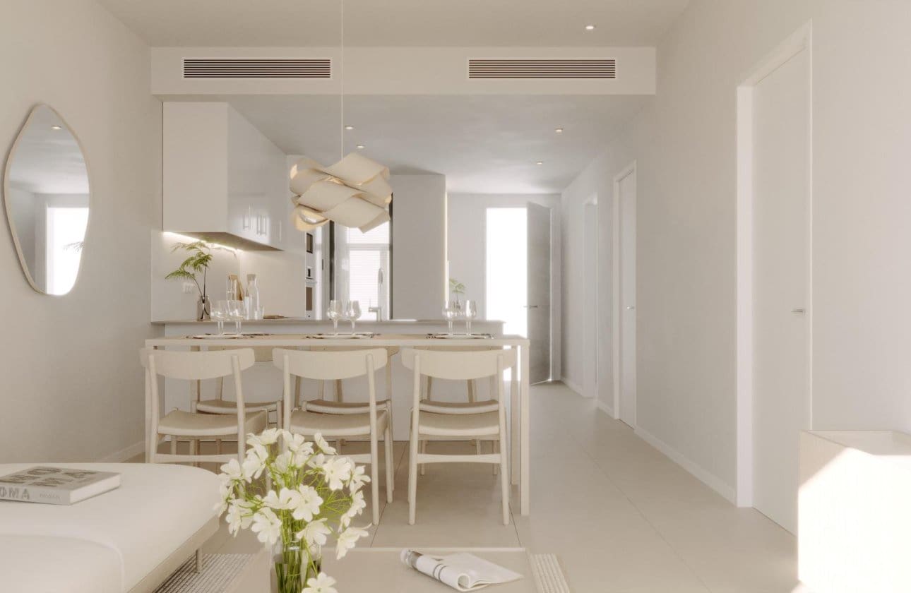 2 makuuhuone Huoneisto myytävänä paikassa La Nucia mukana uima-altaan - 349 388 € (Ref: 10100902)