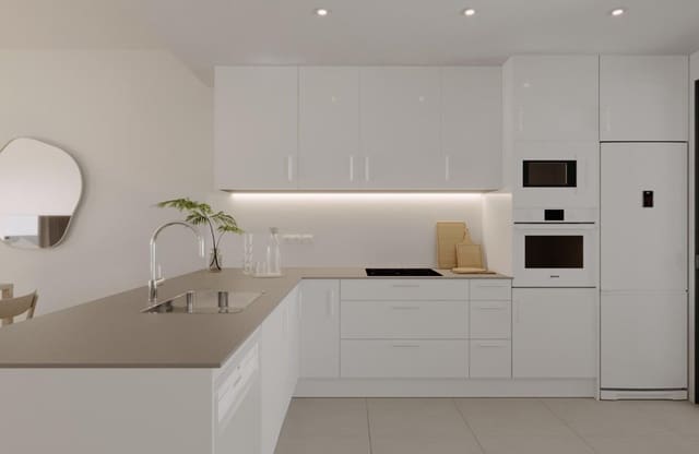 2 makuuhuone Huoneisto myytävänä paikassa La Nucia Pueblo  , La Nucia mukana uima-altaan - 349 388 € (Ref: 10100902)