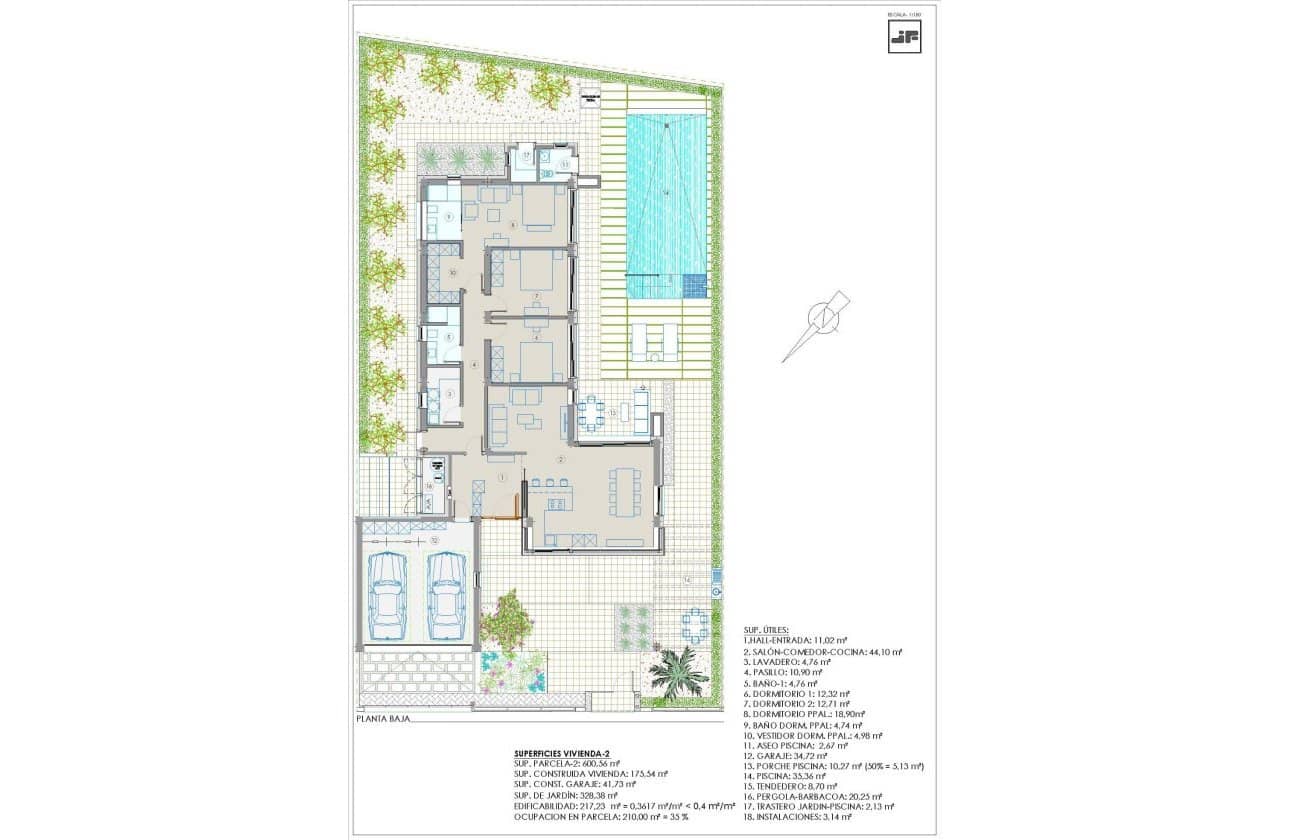 3 Zimmer Villa zu verkaufen in San Javier mit Pool - 1.390.000 € (Ref: 10100903)
