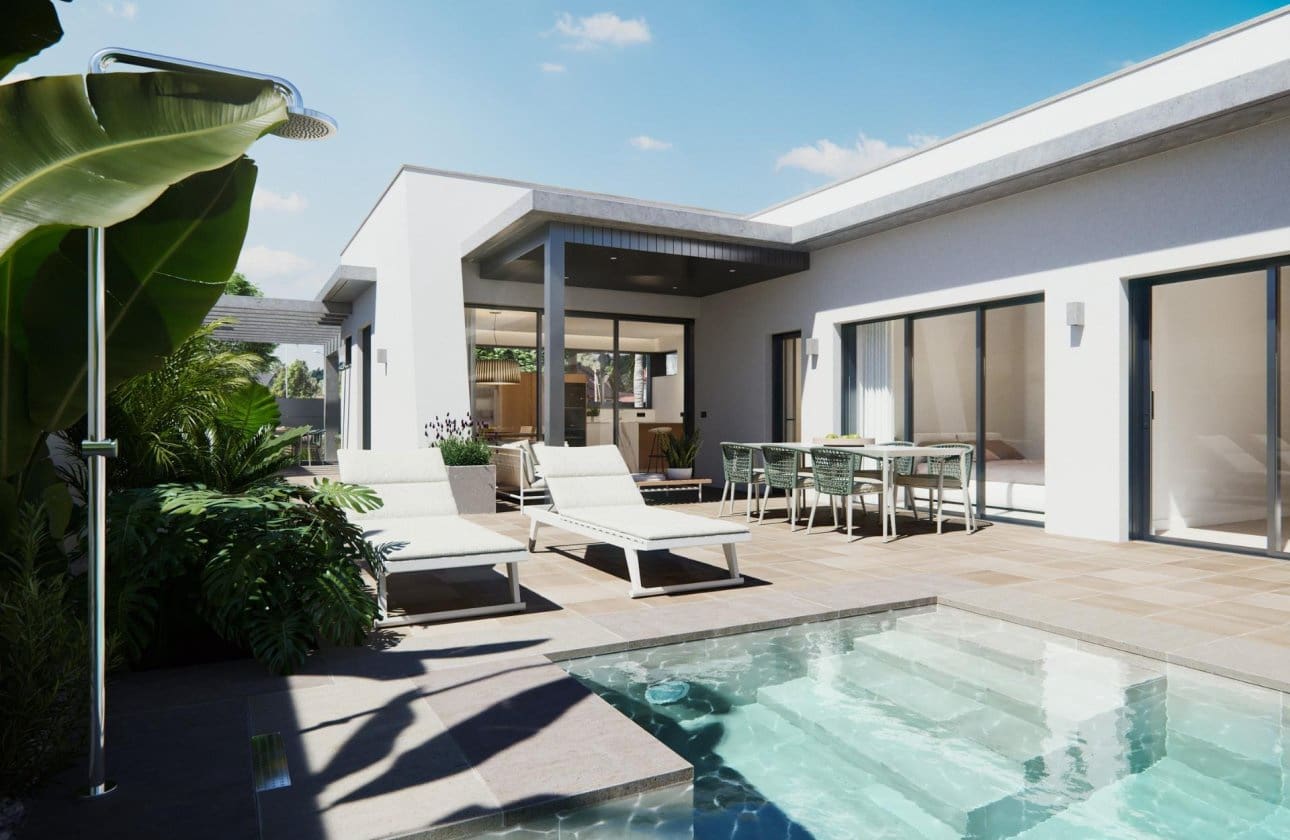 3 Zimmer Villa zu verkaufen in San Javier mit Pool - 1.390.000 € (Ref: 10100903)