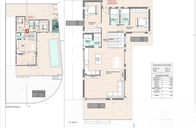 3 chambre Villa/Maison à vendre à San Fulgencio avec piscine - 873 000 € (Ref: 10100911)