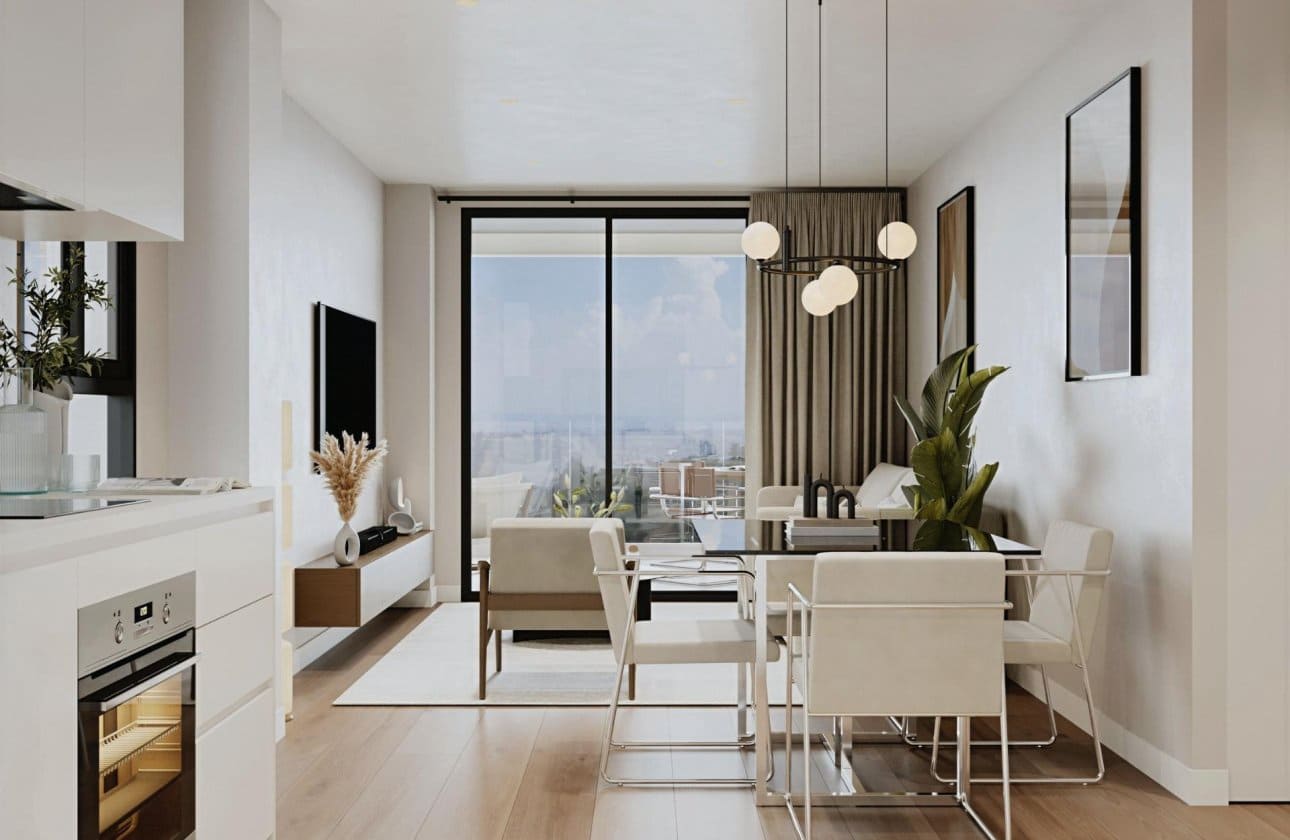 2 sypialnia Apartament na sprzedaż w La Villajoyosa / Vila Joiosa z basenem - 360 000 € (Ref: 10100912)