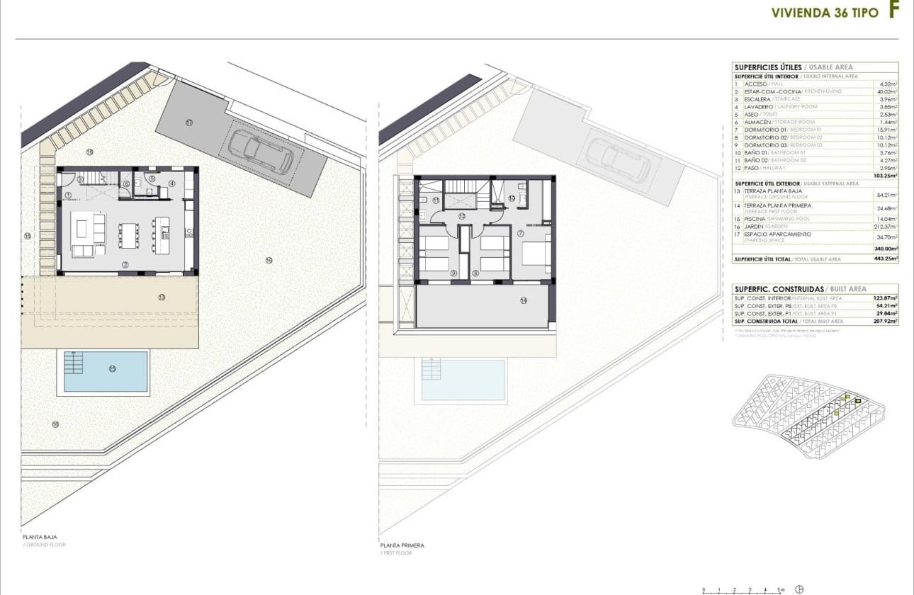 3 Zimmer Villa zu verkaufen in Polop mit Pool - 684.700 € (Ref: 10100919)