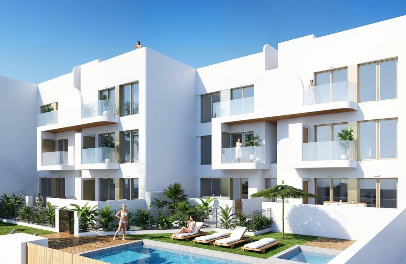 3 slaapkamer Appartement te koop in Los Alcazares met zwembad - € 349.900 (Ref: 10100926)