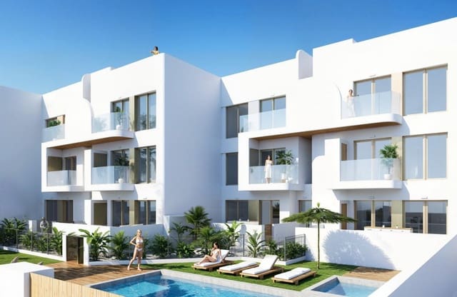 3 slaapkamer Appartement te koop in Las Lomas de Rame - Bahía Bella, Los Alcázares met zwembad - € 349.900 (Ref: 10100926)