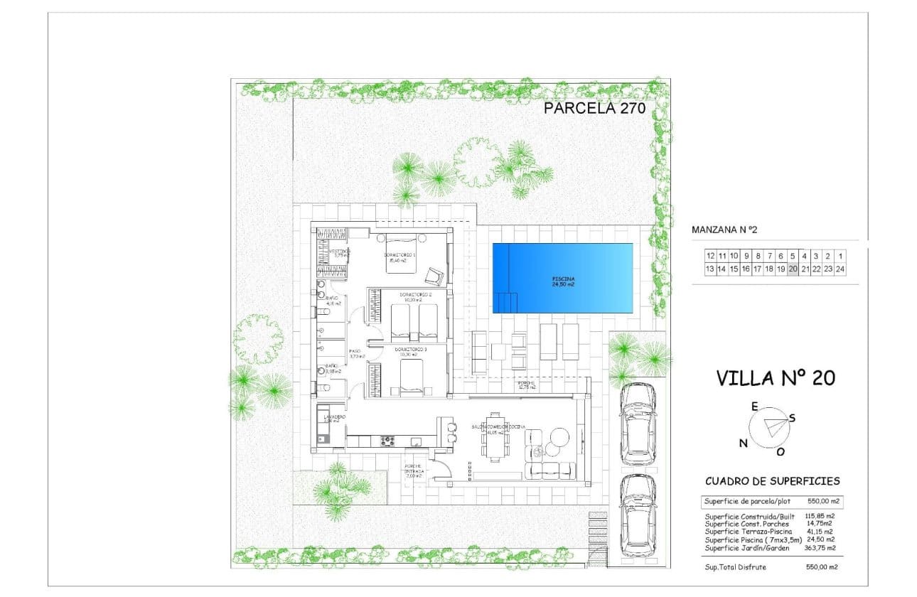 3 sovrum Villa till salu i Calasparra med pool - 359 000 € (Ref: 10100929)