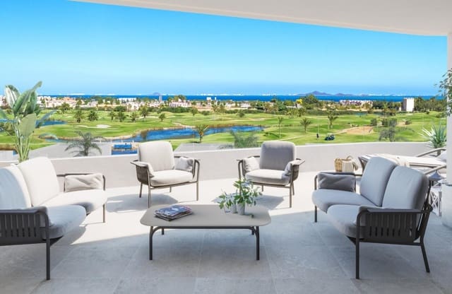 2 slaapkamer Appartement te koop in Las Lomas de Rame - Bahía Bella, Los Alcázares met zwembad garage - € 275.000 (Ref: 10100934)