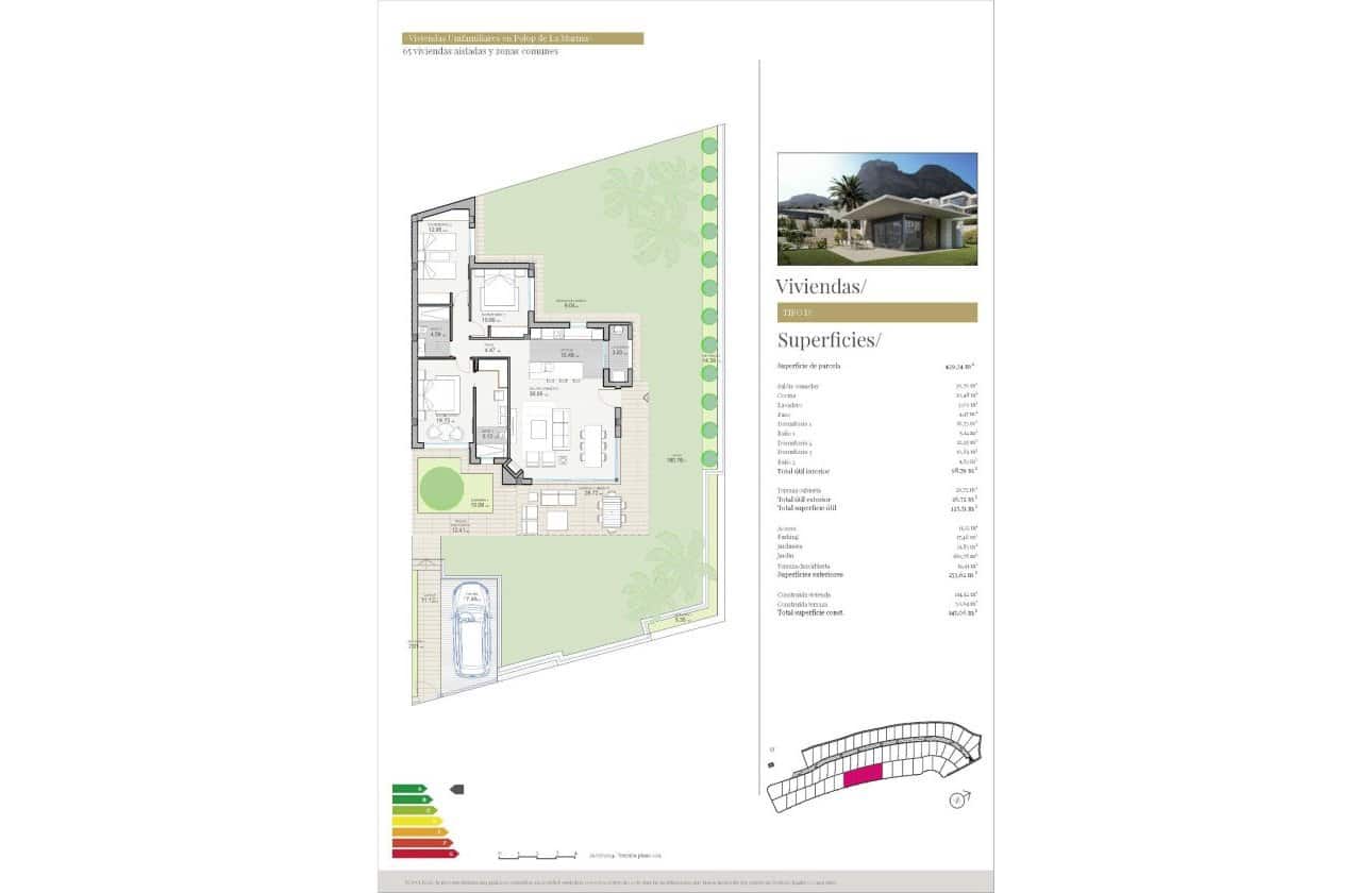 3 sovrum Villa till salu i Polop - 602 000 € (Ref: 10100940)