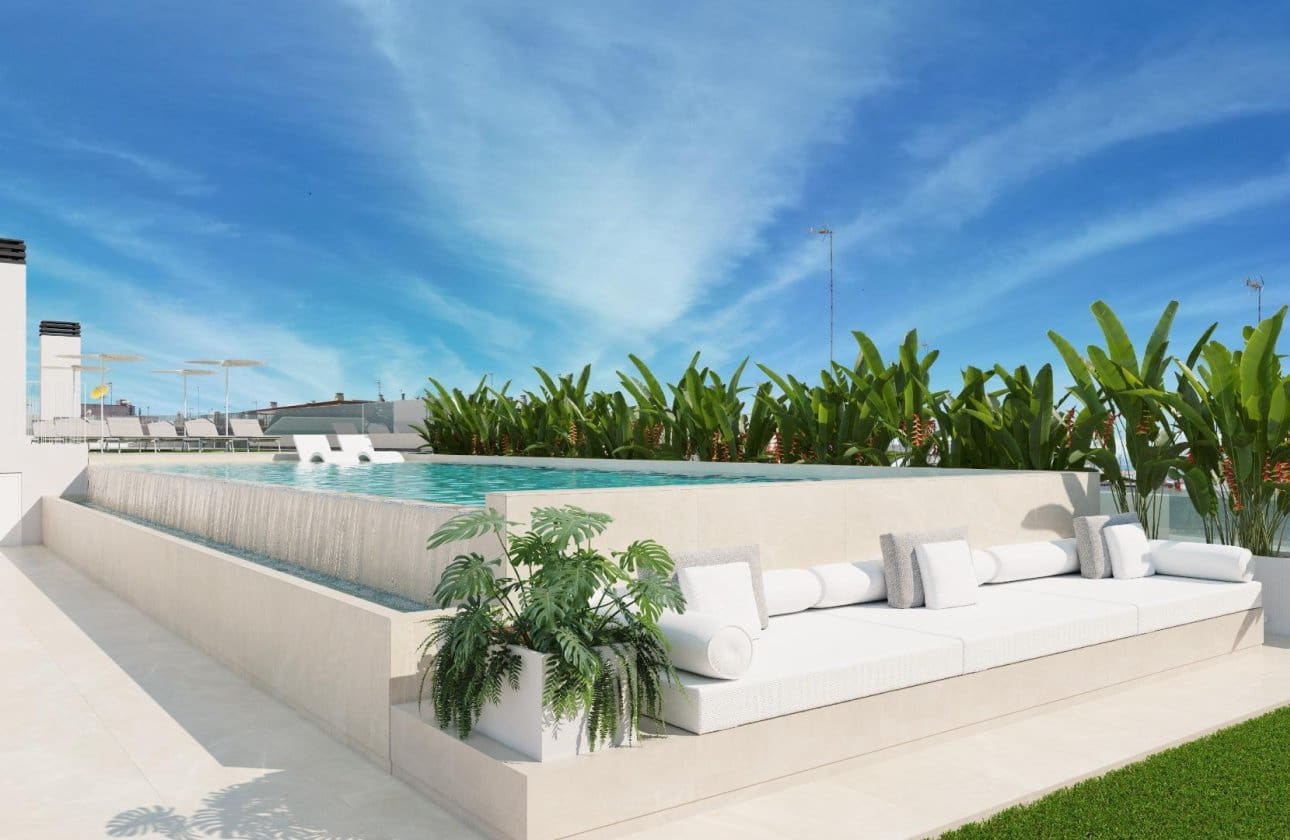 3 soveværelse Lejlighed til salg i Guardamar del Segura med swimmingpool - € 431.000 (Ref: 10100942)