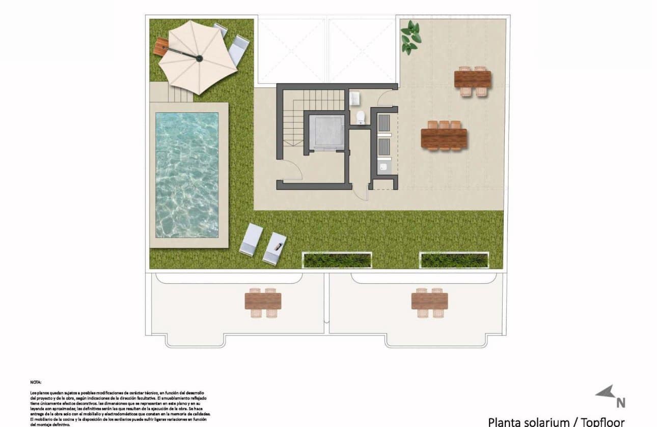 Apartamento de 2 habitaciones en Torre de la Horadada en venta con piscina - 275.900 € (Ref: 10100944)