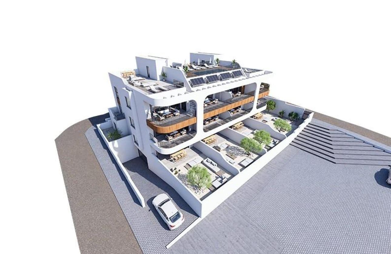 3 sypialnia Apartament na sprzedaż w Benijofar z basenem garażem - 349 900 € (Ref: 10100950)