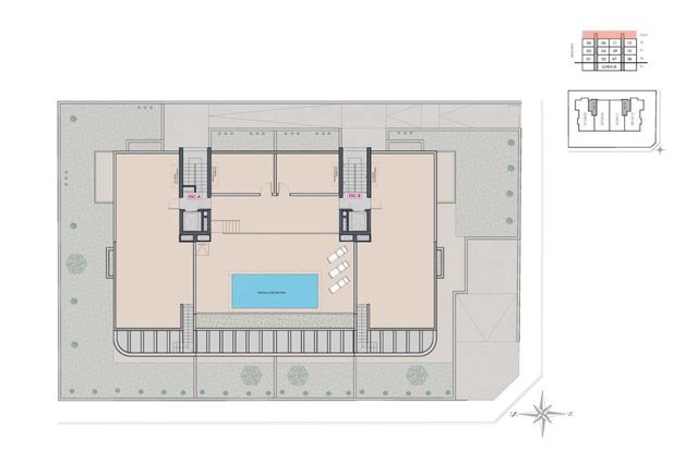 3 sypialnia Apartament na sprzedaż w Benijófar z basenem garażem - 349 900 € (Ref: 10100950)