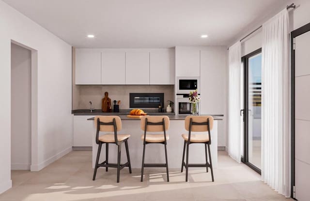 3 chambre Villa/Maison à vendre à La Pinilla, Fuente Alamo de Murcia avec piscine - 379 845 € (Ref: 10100951)