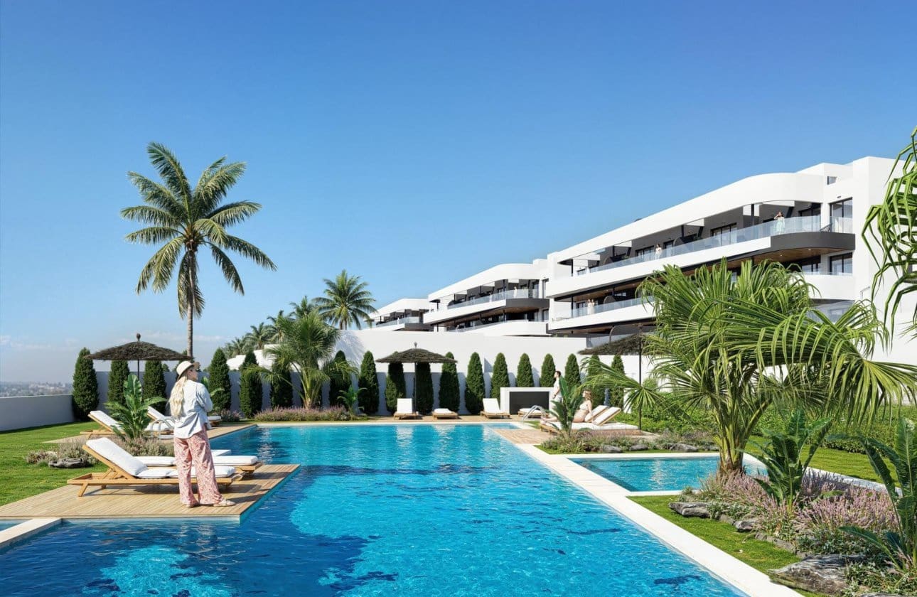 2 sovrum Lägenhet till salu i Los Alcazares med pool - 299 000 € (Ref: 10100956)