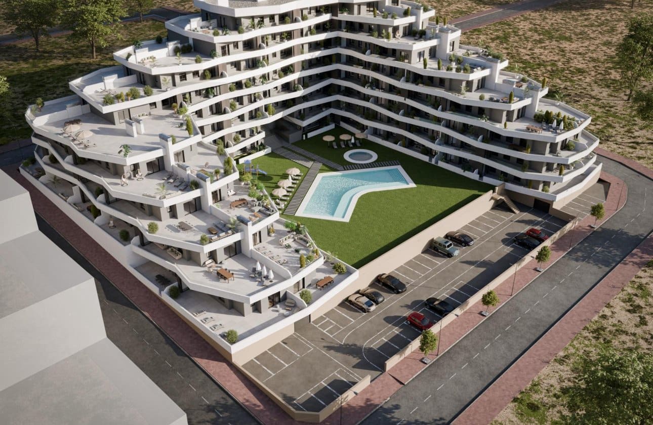 2 chambre Appartement à vendre à San Miguel de Salinas avec piscine garage - 299 900 € (Ref: 10100959)