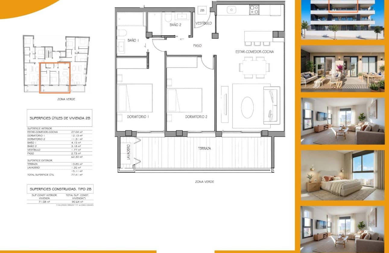 2 camera da letto Appartamento in vendita in Benijofar con piscina garage - 284.900 € (Rif: 10100962)