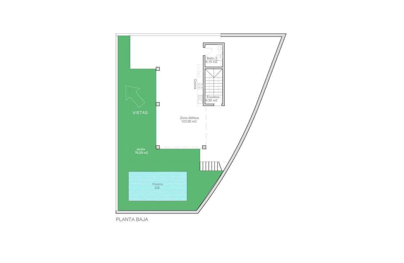 3 makuuhuone Huvila myytävänä paikassa Ciudad Quesada mukana uima-altaan - 598 000 € (Ref: 10100969)