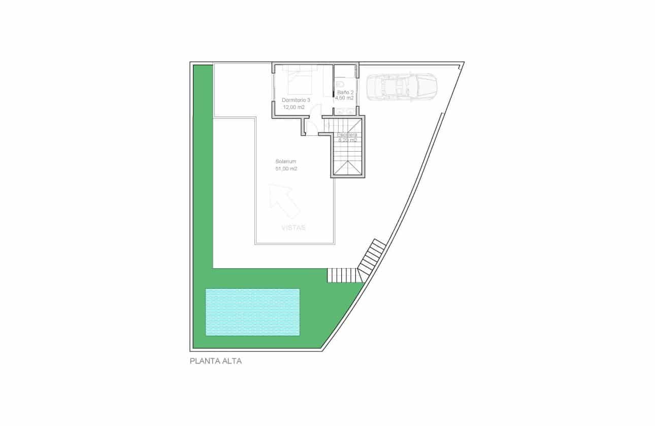 3 makuuhuone Huvila myytävänä paikassa Ciudad Quesada mukana uima-altaan - 598 000 € (Ref: 10100969)
