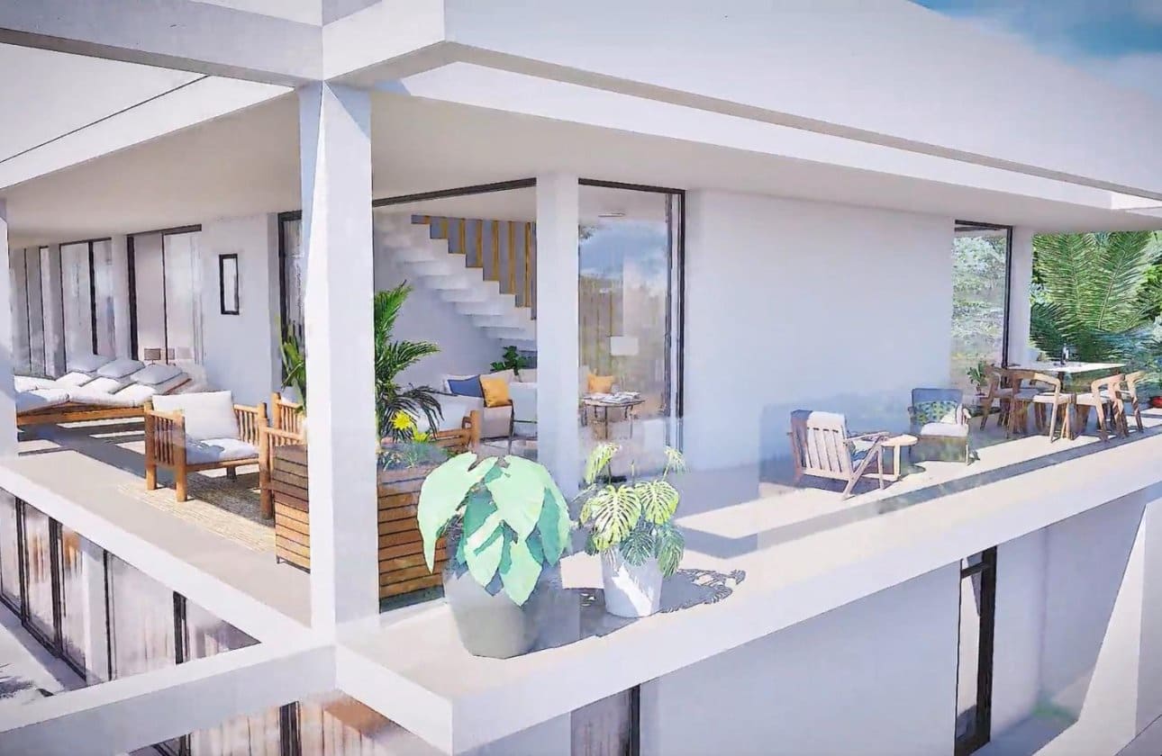 2 makuuhuone Huoneisto myytävänä paikassa Mar de Cristal mukana uima-altaan - 325 000 € (Ref: 10100970)