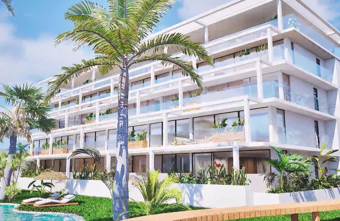 2 makuuhuone Huoneisto myytävänä paikassa Mar de Cristal mukana uima-altaan - 325 000 € (Ref: 10100970)