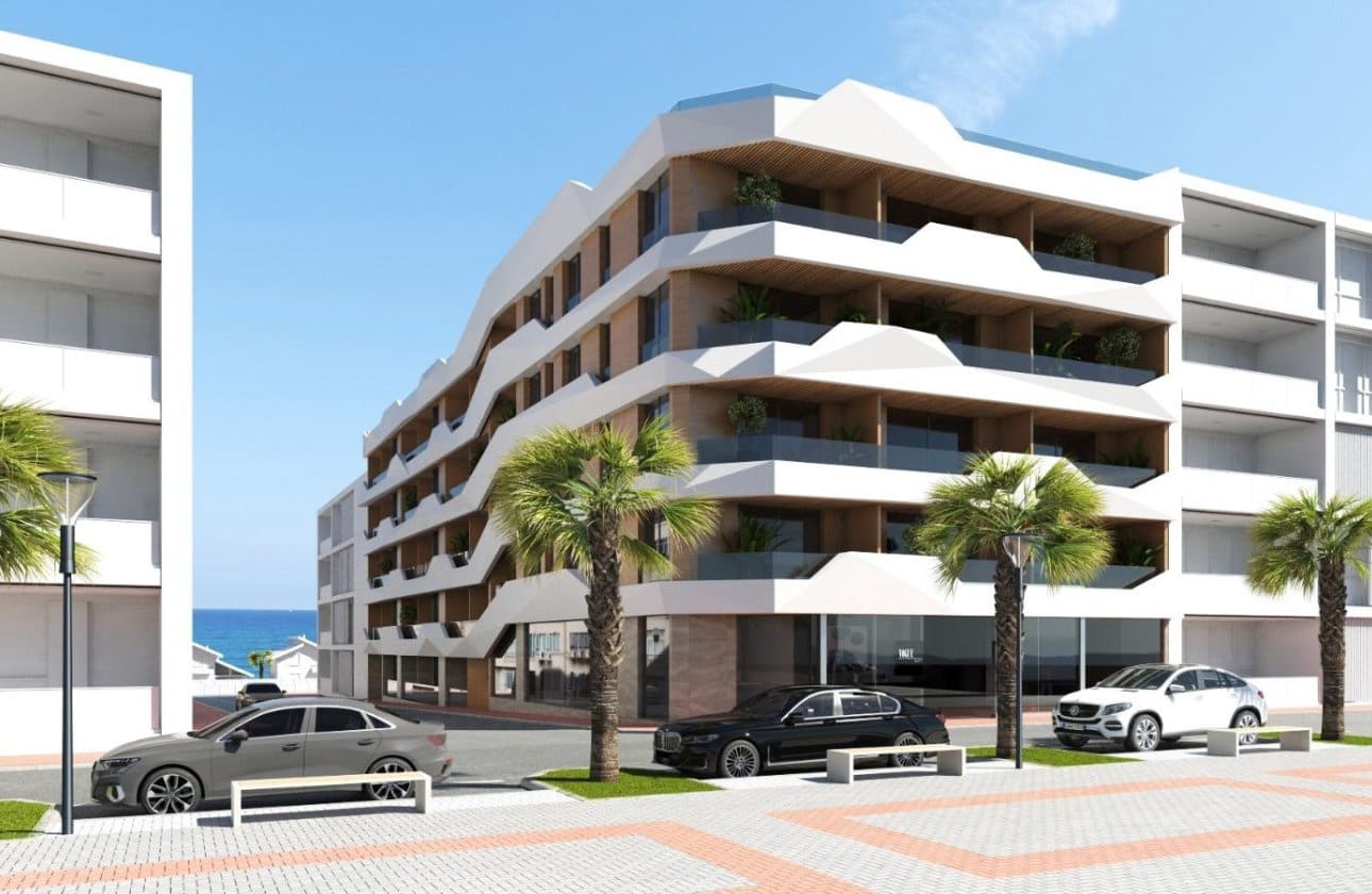 2 soveværelse Lejlighed til salg i Guardamar del Segura med swimmingpool - € 341.000 (Ref: 10100972)