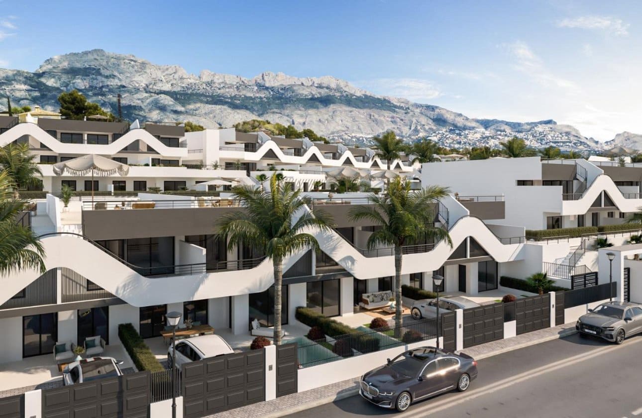 3 slaapkamer Appartement te koop in Alfaz del Pi / L'Alfas del Pi met zwembad - € 406.000 (Ref: 10100975)
