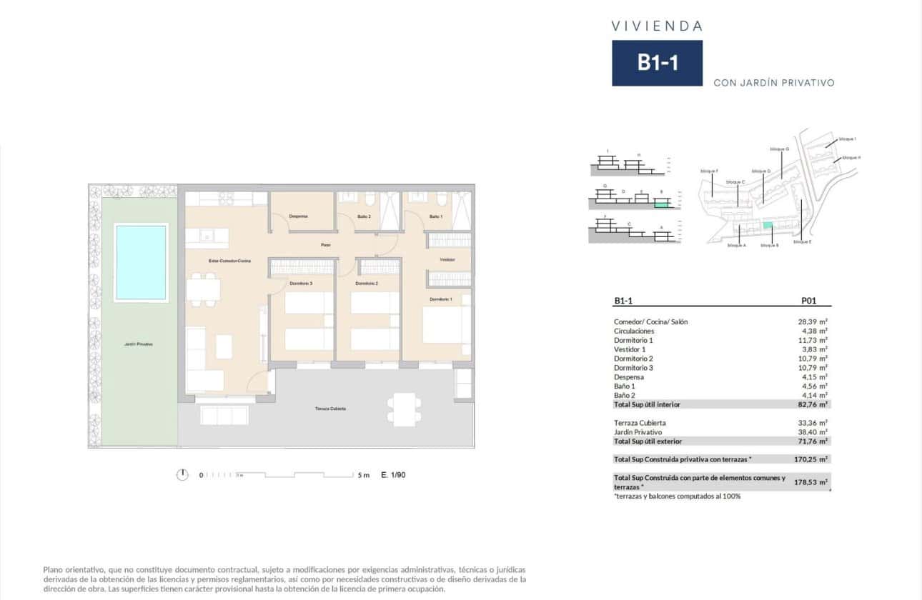3 slaapkamer Appartement te koop in Alfaz del Pi / L'Alfas del Pi met zwembad - € 406.000 (Ref: 10100975)