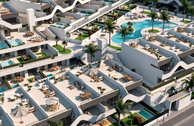 3 slaapkamer Appartement te koop in Escandinavia - Cautivador, Alfaz del Pi / L'Alfàs del Pi met zwembad - € 406.000 (Ref: 10100975)
