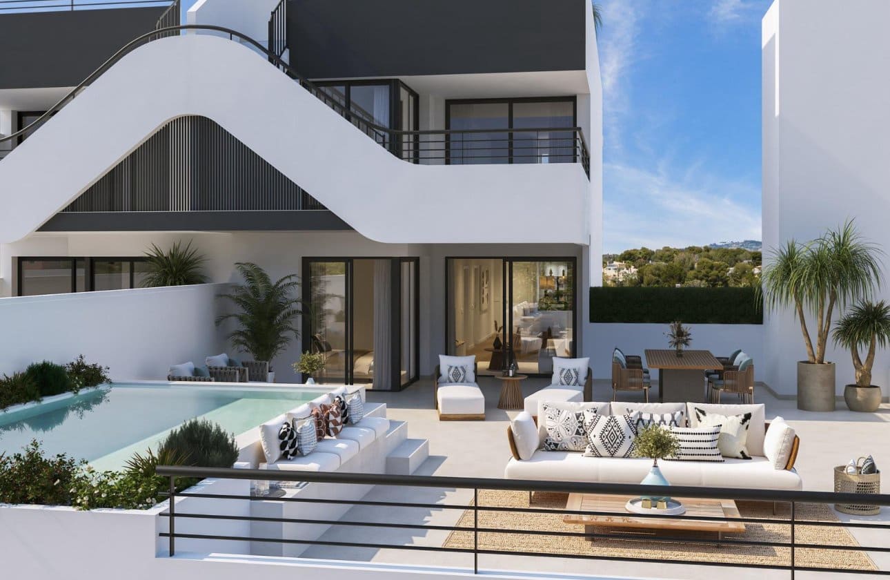 3 slaapkamer Appartement te koop in Alfaz del Pi / L'Alfas del Pi met zwembad - € 406.000 (Ref: 10100975)
