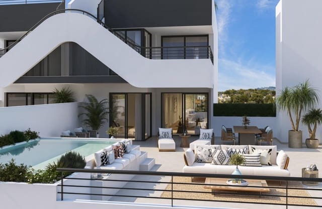 3 slaapkamer Appartement te koop in Escandinavia - Cautivador, Alfaz del Pi / L'Alfàs del Pi met zwembad - € 406.000 (Ref: 10100975)