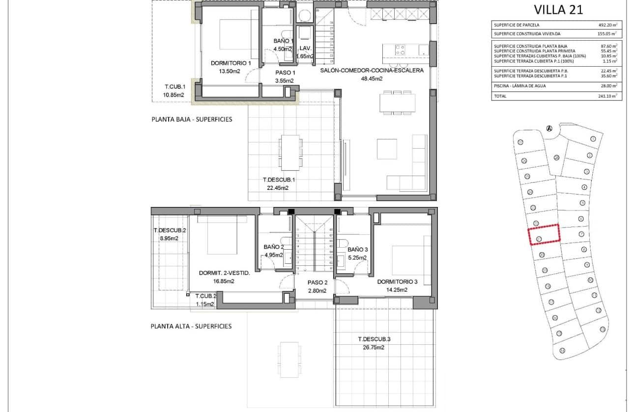 3 sovrum Villa till salu i Finestrat med pool - 895 000 € (Ref: 10100976)