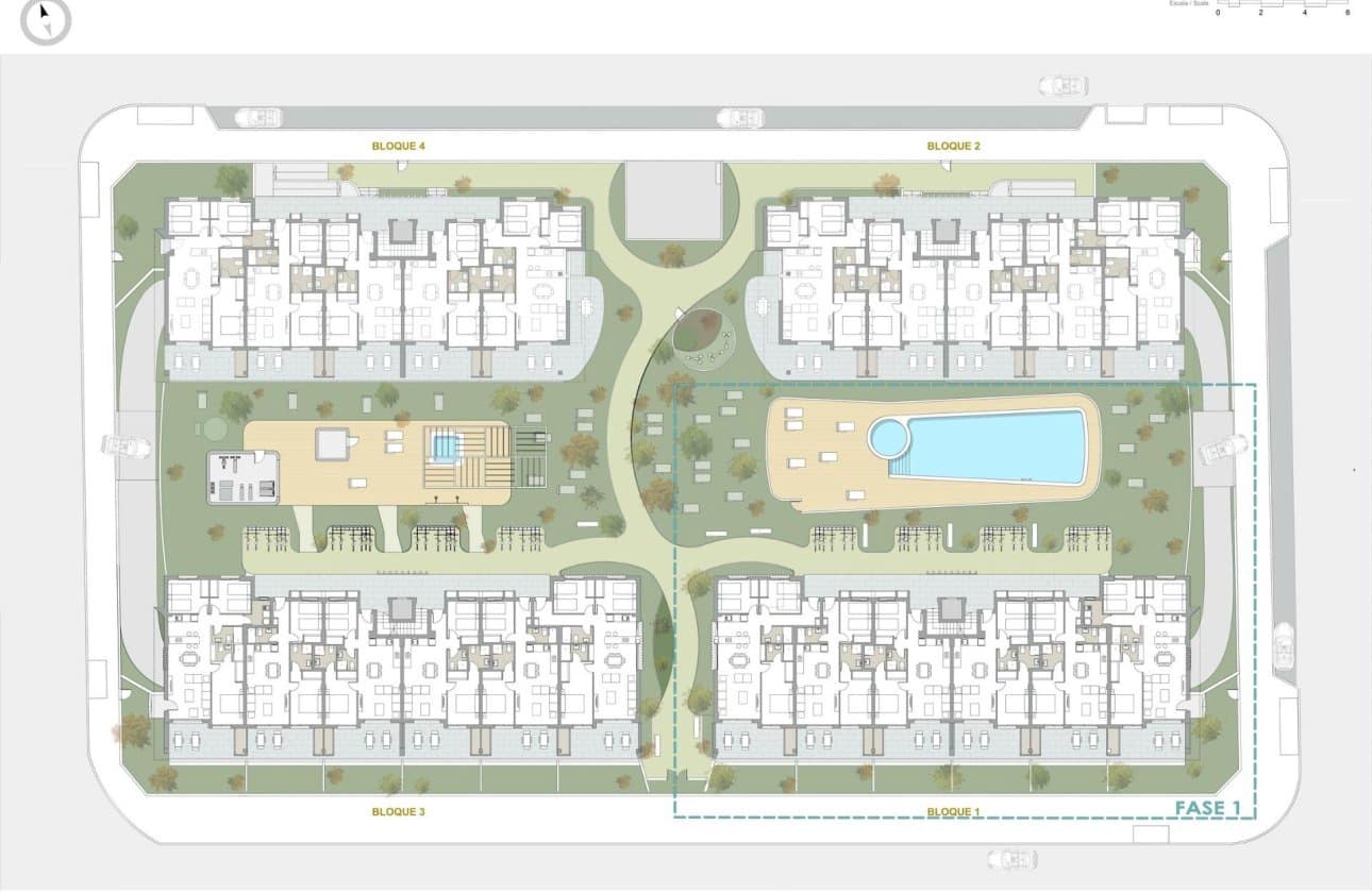 2 soverom Leilighet til salgs i Pilar de la Horadada med svømmebasseng - € 249 000 (Ref: 10100980)
