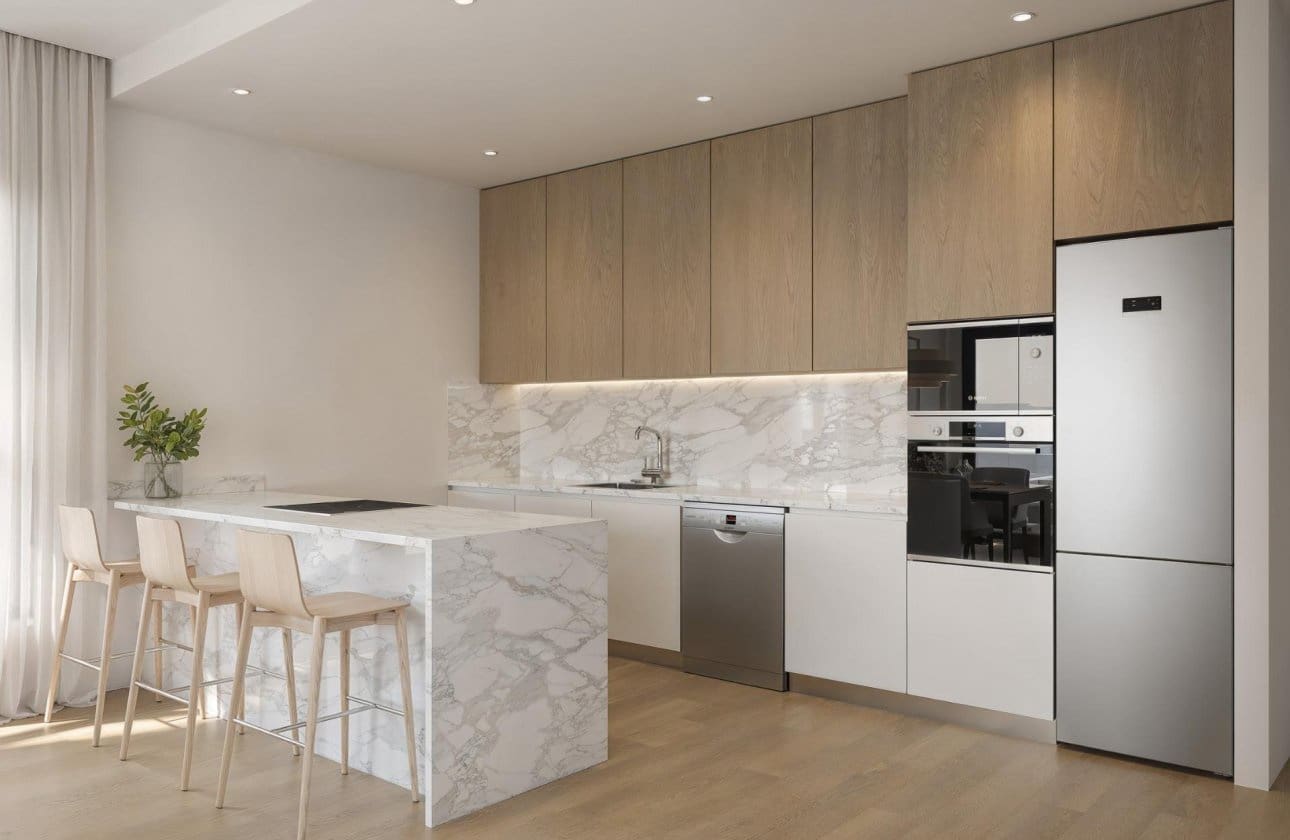 3 makuuhuone Huoneisto myytävänä paikassa Finestrat mukana uima-altaan - 452 000 € (Ref: 10100983)