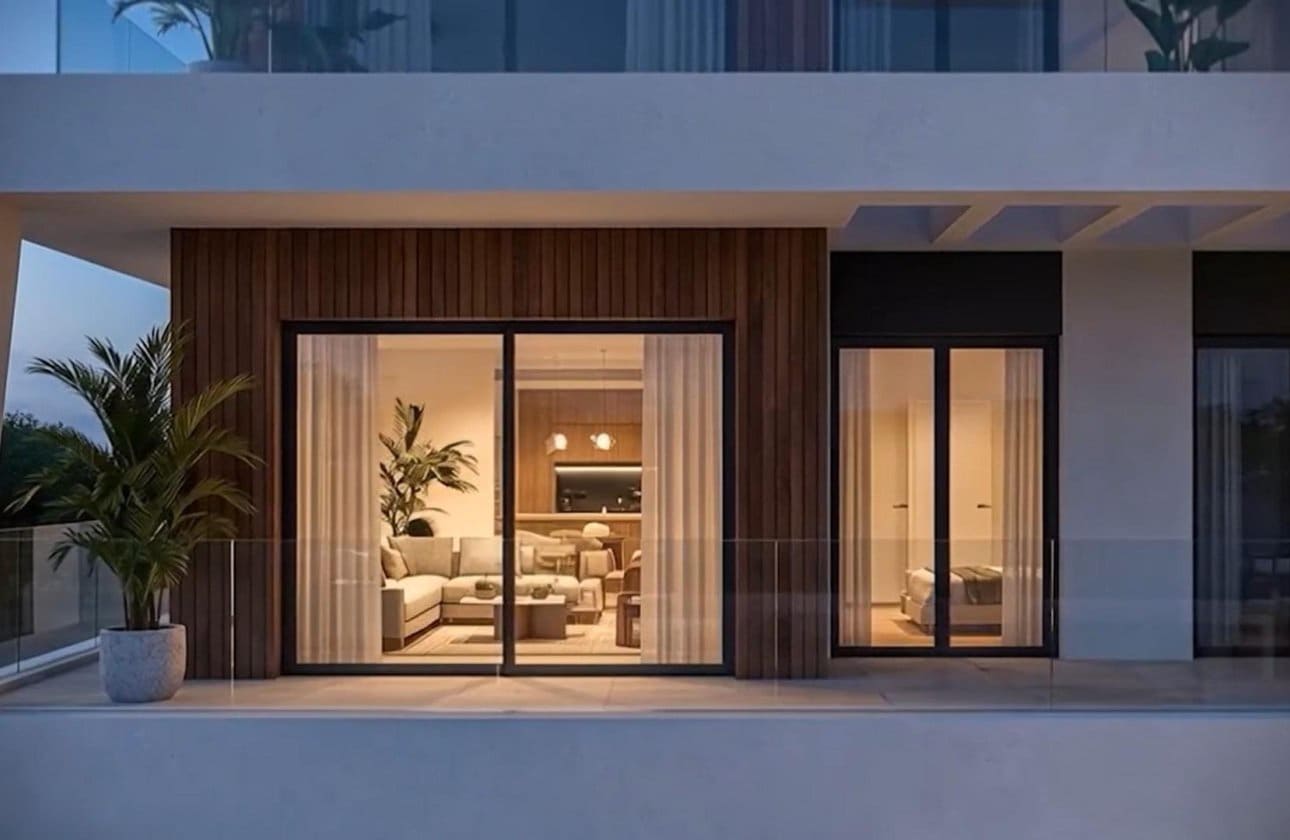 3 makuuhuone Huoneisto myytävänä paikassa Finestrat mukana uima-altaan - 452 000 € (Ref: 10100983)