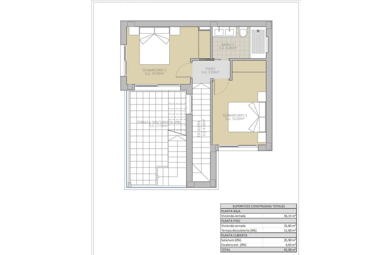 3 soveværelse Villa til salg i Vistabella med swimmingpool garage - € 356.900 (Ref: 10127487)