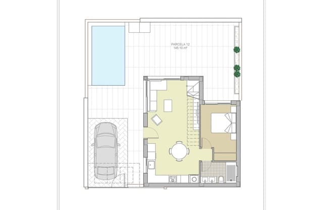 3 soveværelse Villa til salg i Vistabella, Orihuela med swimmingpool garage - € 356.900 (Ref: 10127487)