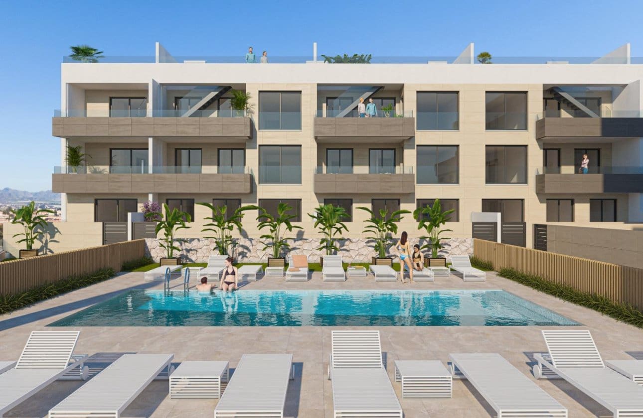 2 sovrum Lägenhet till salu i Aguilas med pool garage - 267 000 € (Ref: 10127488)