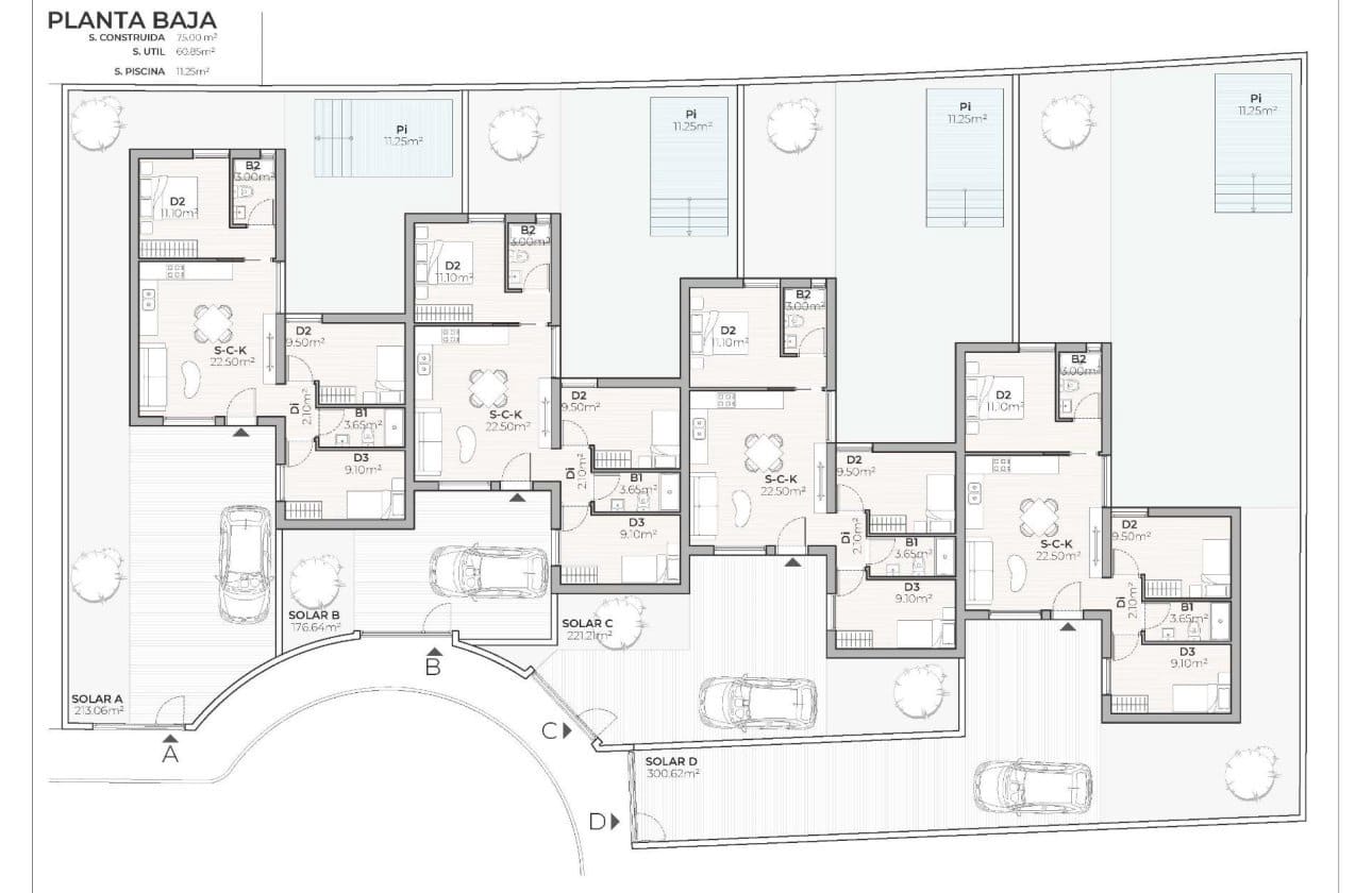 3 soverom Villa til salgs i Mazarron med svømmebasseng garasje - € 269 900 (Ref: 10127490)