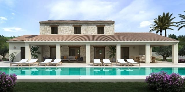 4 sypialnia Willa na sprzedaż w Teulada Pueblo, Teulada-Moraira z basenem - 1 795 000 € (Ref: 9416460)