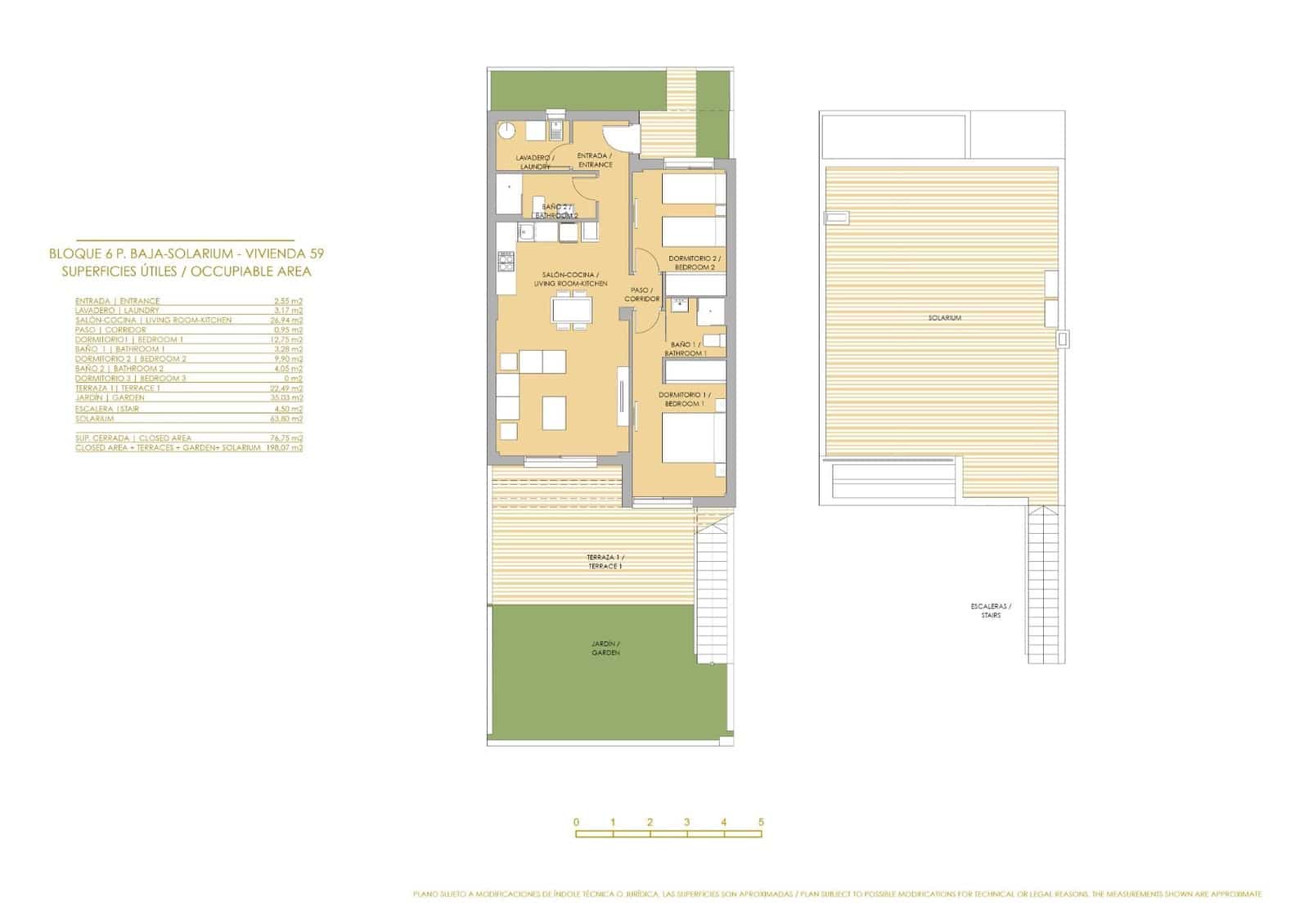 2 camera da letto Villetta Bifamiliare in vendita in Orihuela con piscina - 309.900 € (Rif: 9416711)