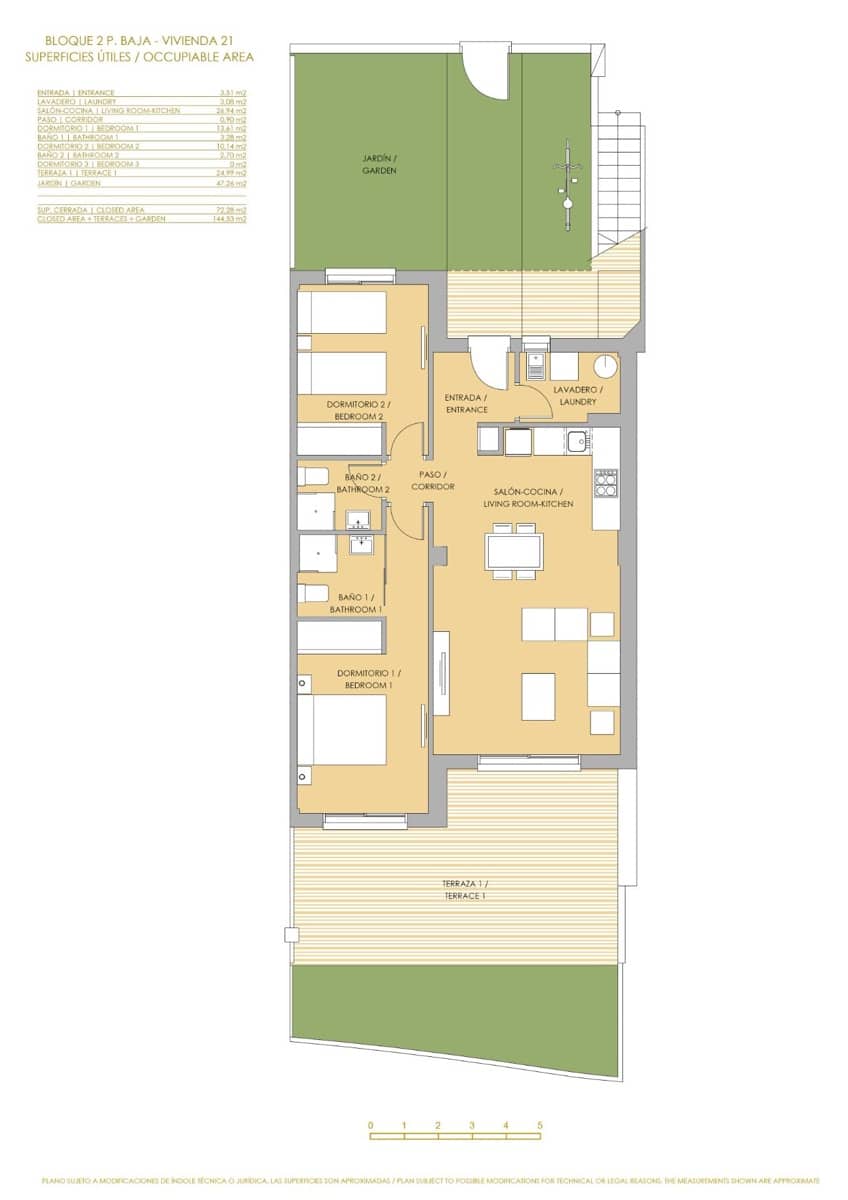 2 soverom Leilighet til salgs i Orihuela med svømmebasseng - € 239 900 (Ref: 9416713)