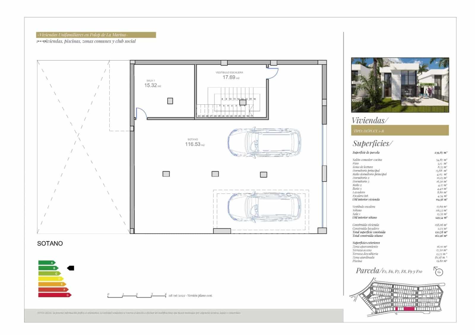3 sypialnia Willa na sprzedaż w Polop z basenem - 625 000 € (Ref: 9416865)