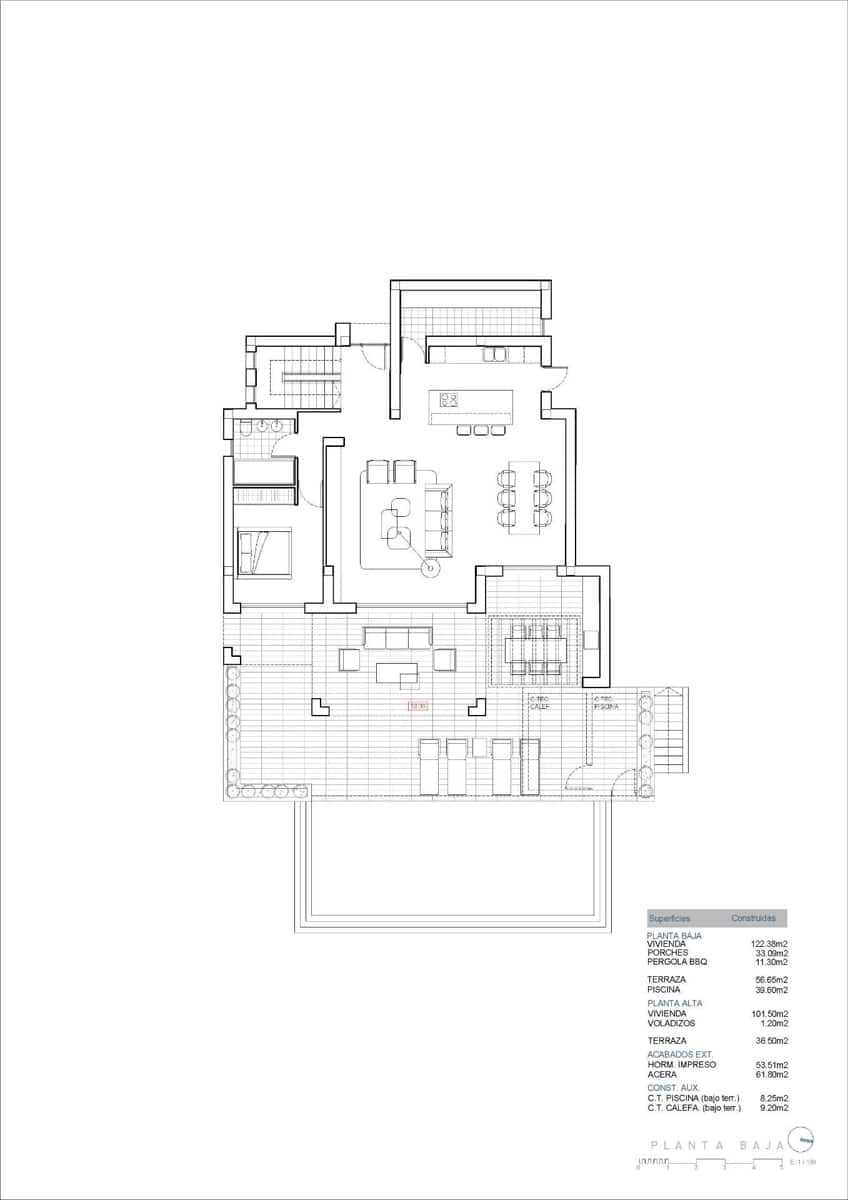 4 sovrum Villa till salu i Benissa med pool - 2 175 000 € (Ref: 9417102)