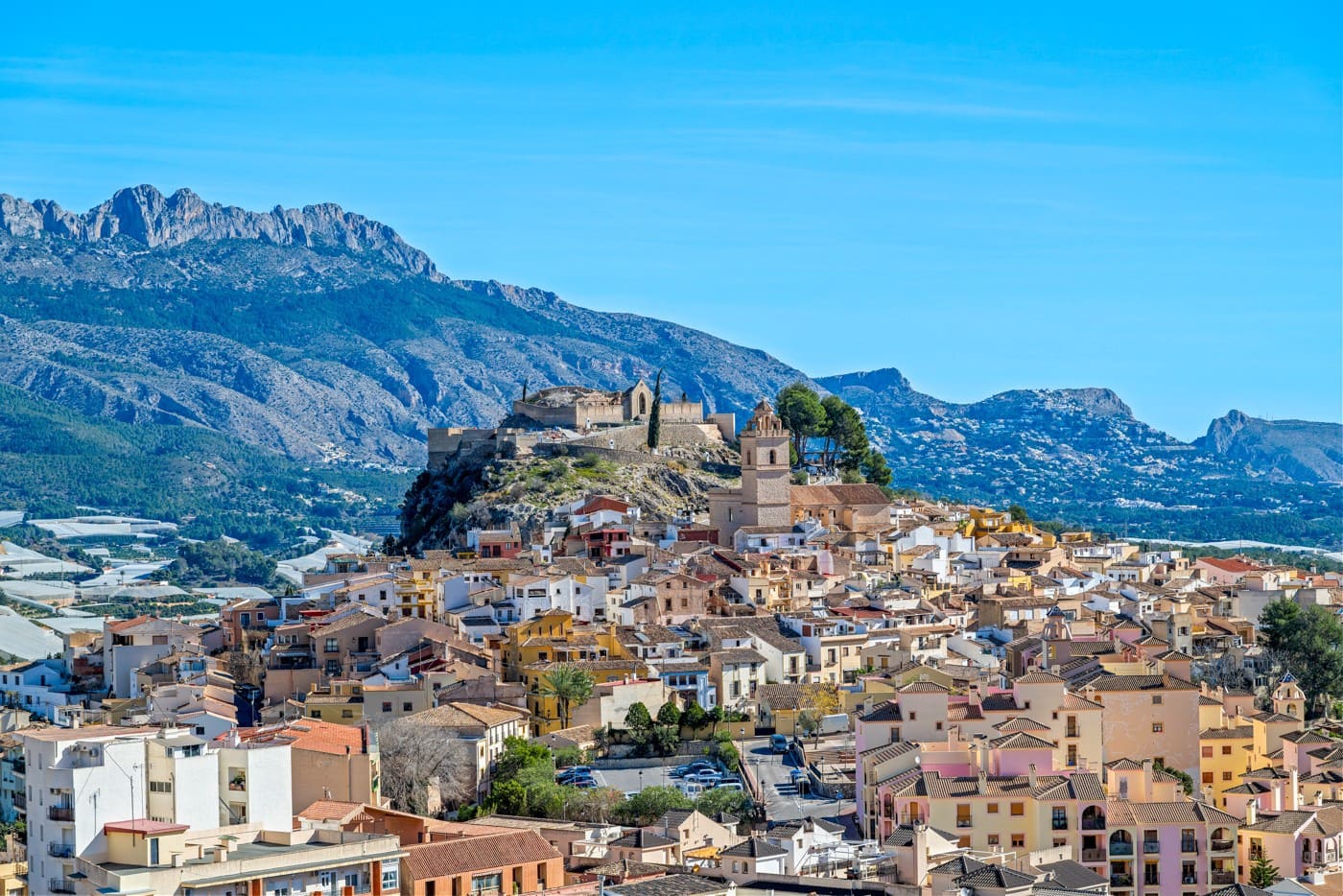 2 makuuhuone Huoneisto myytävänä paikassa La Nucia mukana uima-altaan 
autotalli - 259 000 € (Ref: 9629675)