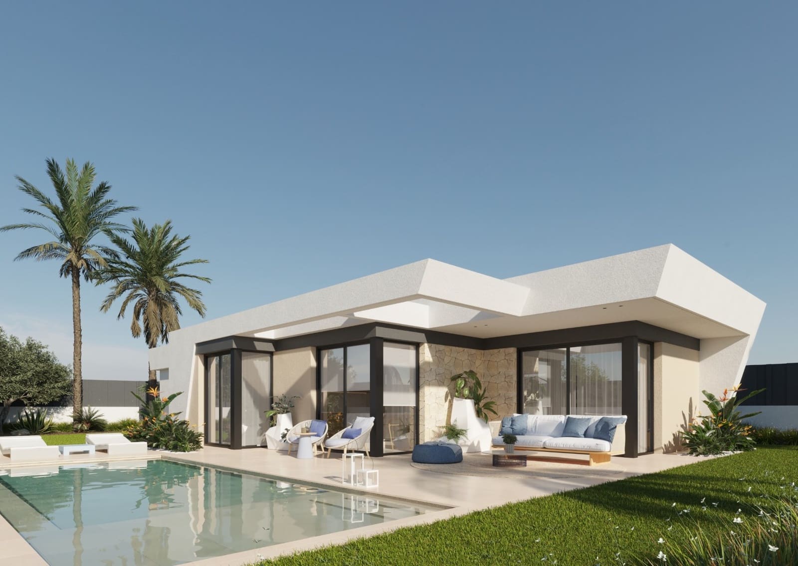 3 bedroom Villa for sale in Molina de Segura with pool - € 479,000 (Ref: 9684384)