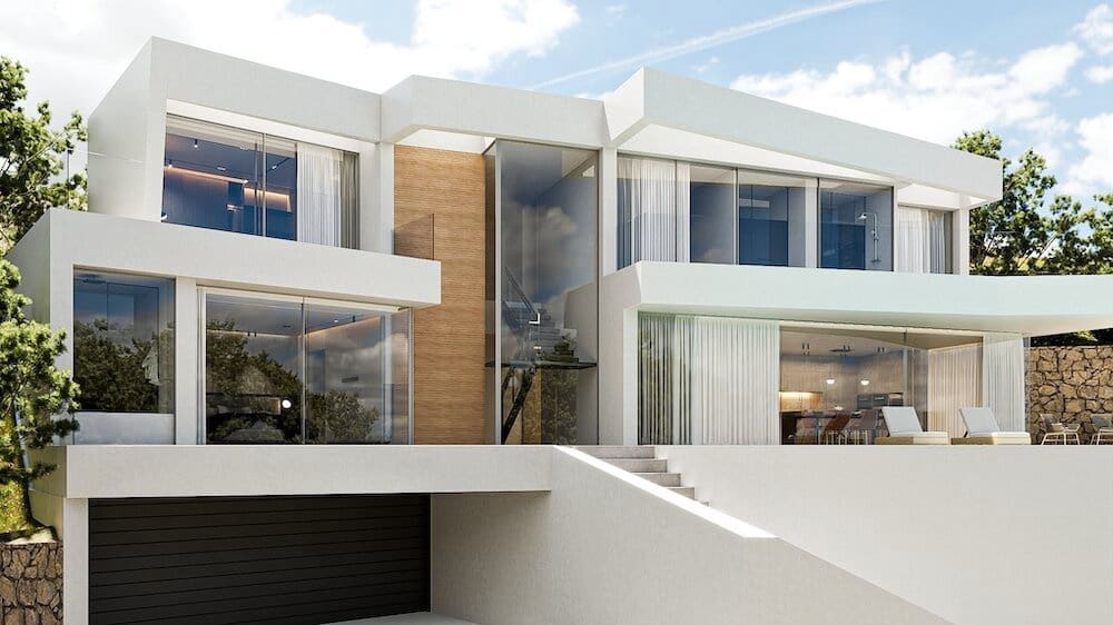 Chalet de 3 habitaciones en Altea en venta con piscina - 1.750.000 € (Ref: 9967196)