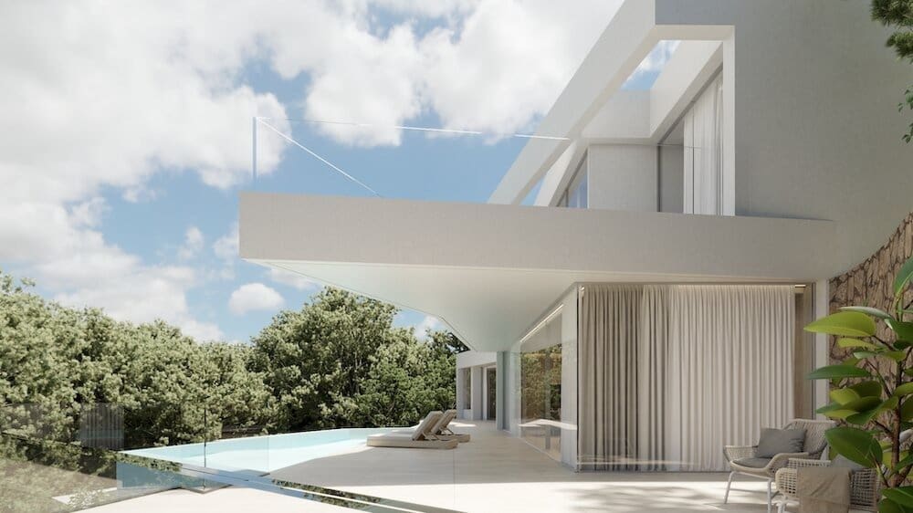 Chalet de 3 habitaciones en Altea en venta con piscina - 1.750.000 € (Ref: 9967196)