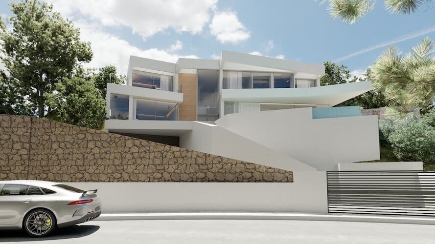 Chalet de 3 habitaciones en Altea en venta con piscina - 1.750.000 € (Ref: 9967196)