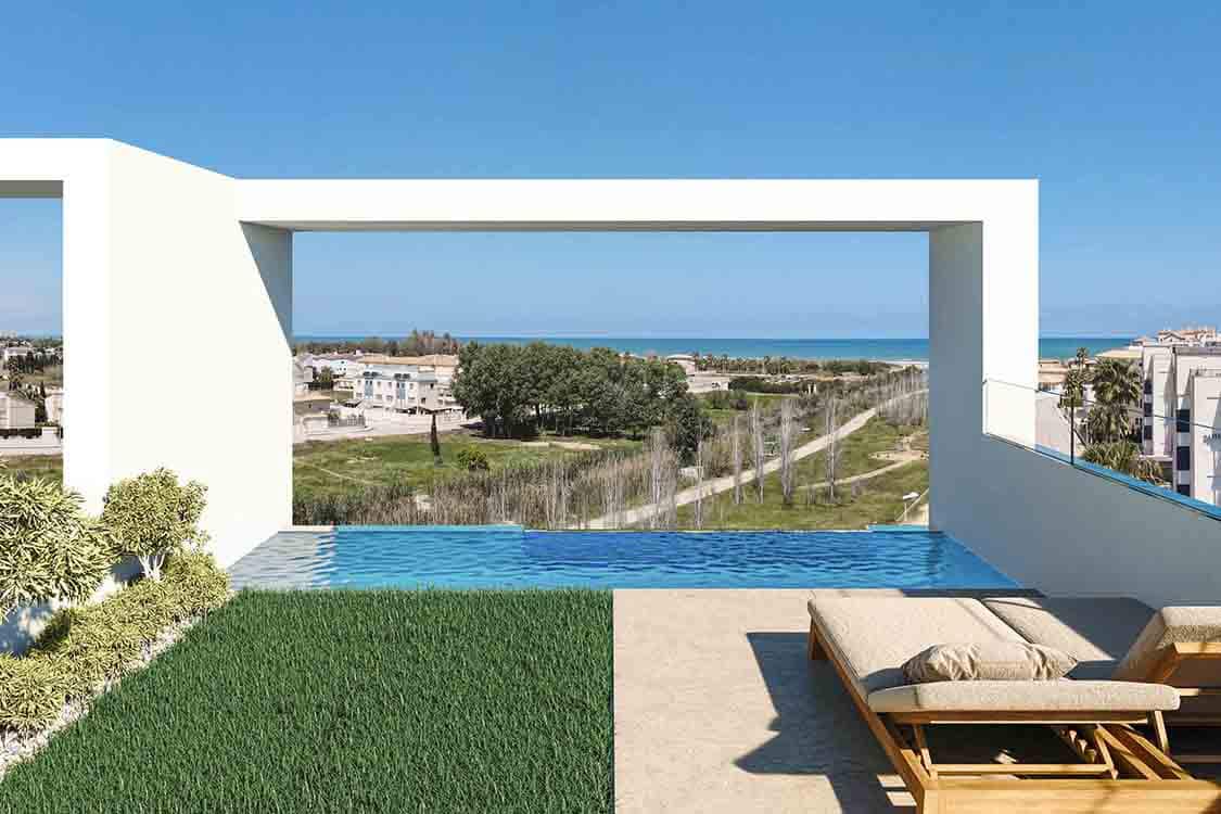 2 sypialnia Apartament na sprzedaż w Oliva z basenem - 255 000 € (Ref: 9443407)